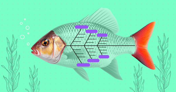 Диаграмма Исекавы, диаграмма рыбьей кости, как найти проблемы в проекте, схема, метод, таск-трекер, Kaiten